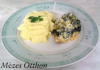 sajtos brokkolis csirkemell fotó