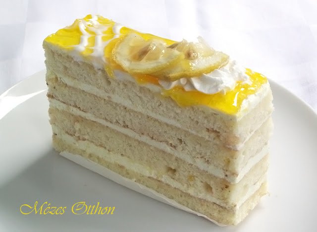 citromos sütemény fotó