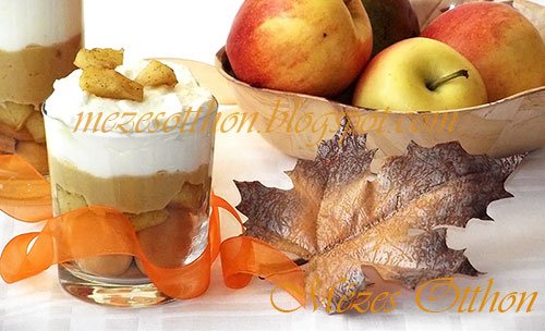 alma-karamell trifle fotó