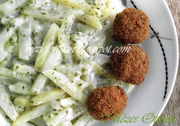 karalábéfőzelék fasírttal